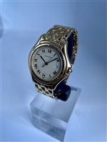 Besozzo - Via XXV Aprile 49 - Orologio Cartier Cougar in Oro giallo CARTIER COUGAR ORO GIALLO 787987 LARGE SIZE QUARZO - CARTIER COUGAR ORO GIALLO 787987 LARGE SIZE QUARZO